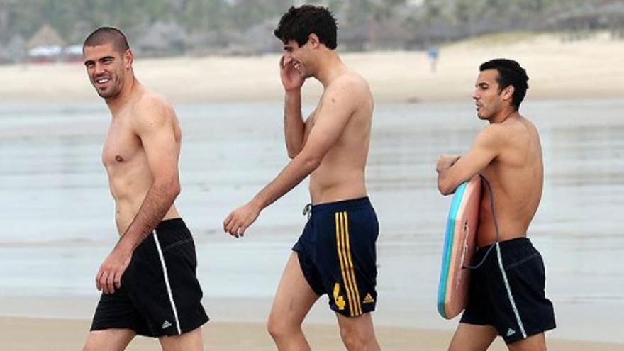 La selección se va a la playa