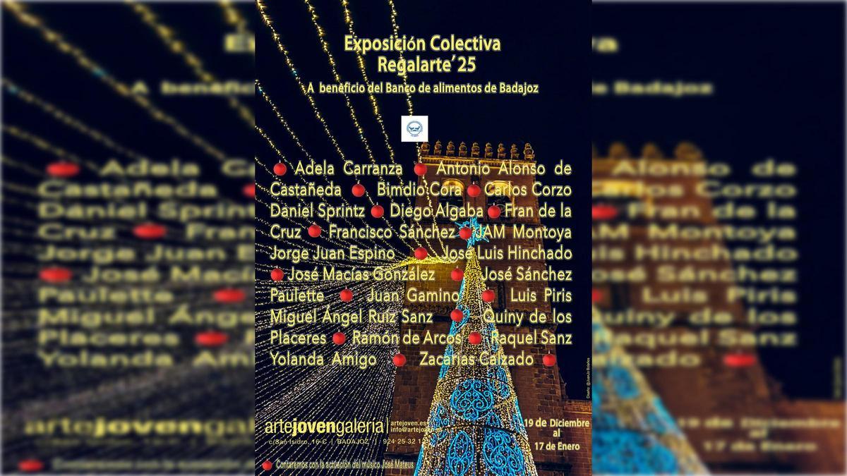 Cartel de la exposición 'Regalarte 25'