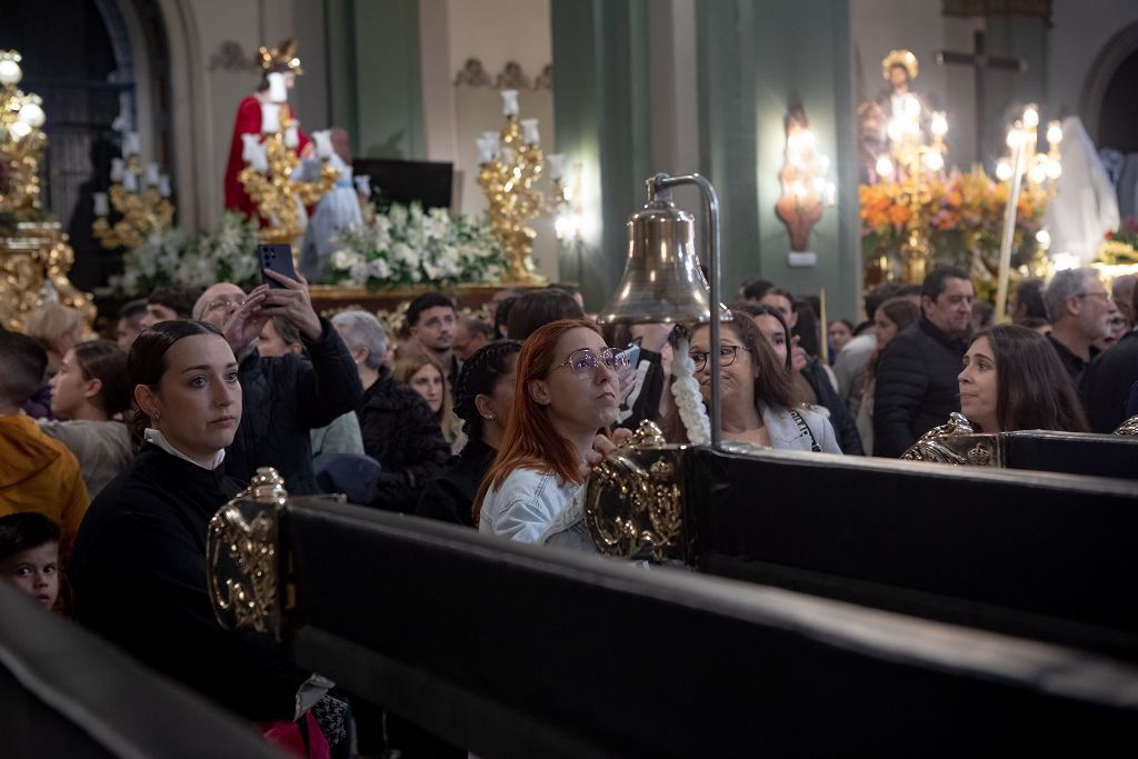 La cancelación de la procesión del Domingo de Ramos en Cartagena en imágenes