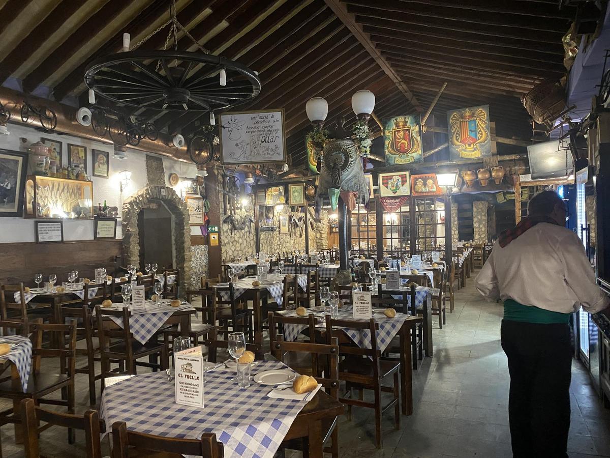 El restaurante El Fuelle ubicado en la calle Mayor.