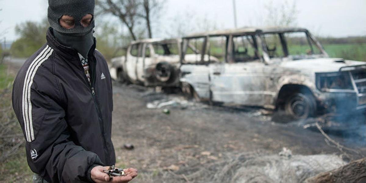 Un tiroteo en Slaviansk rompe la tregua de Pascua en Ucrania