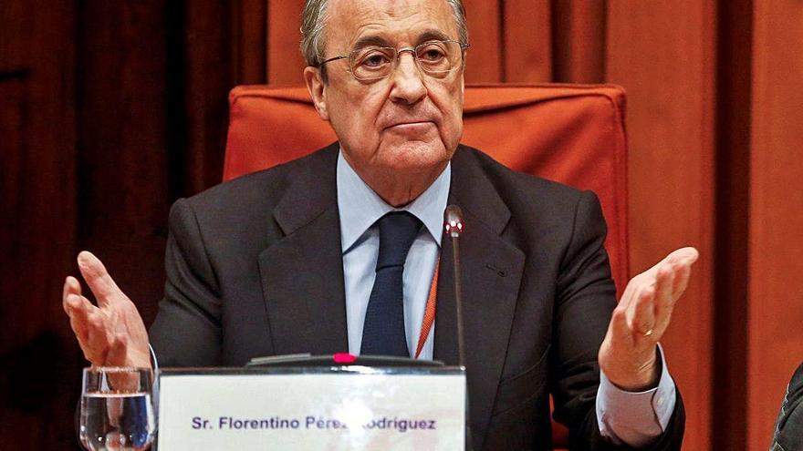 Florentino Pérez, president d&#039;ACS, en una foto d&#039;arxiu.