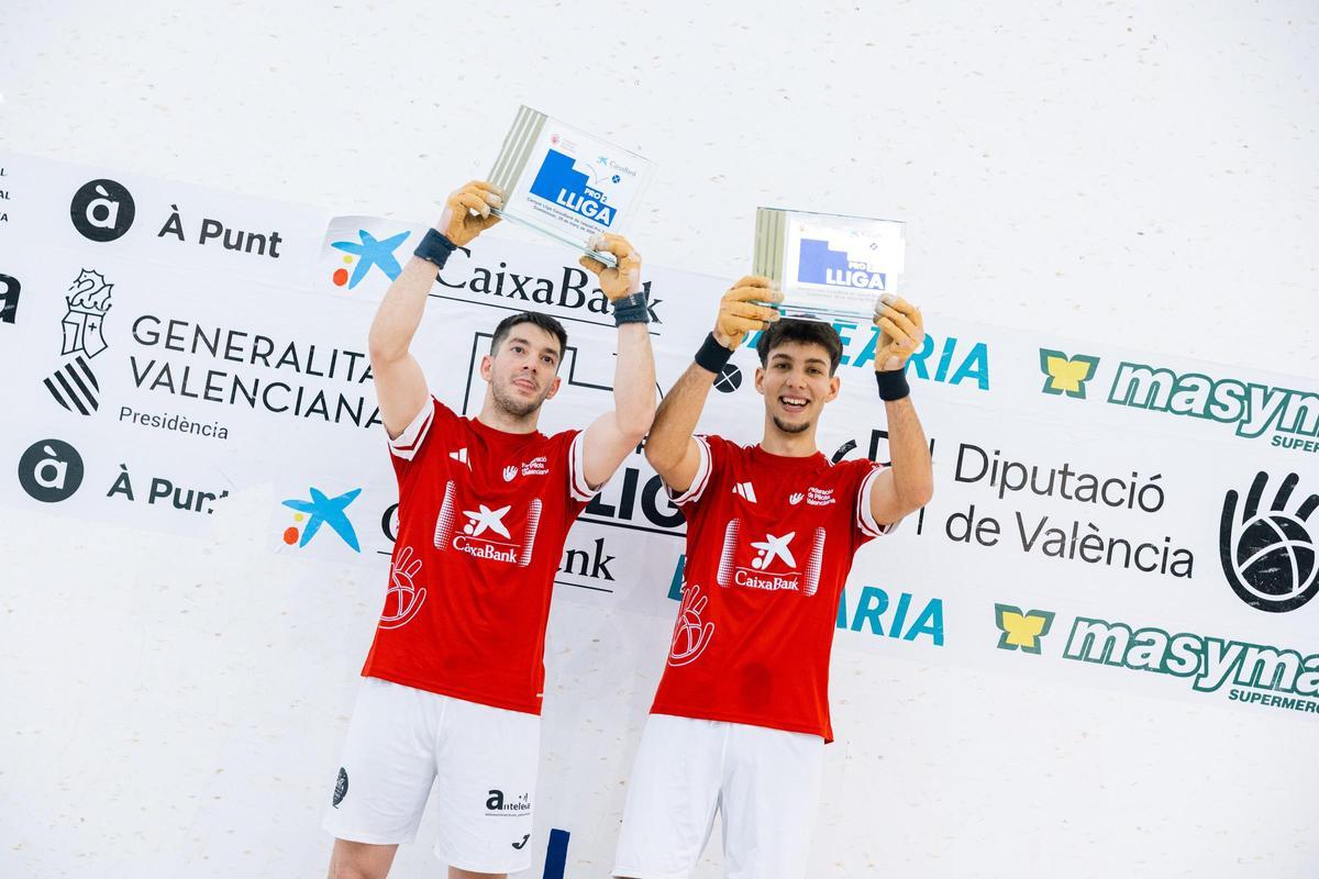 Els germans Terrades (Ondara-Portal de la Marina) guanyen la Lliga CaixaBank.