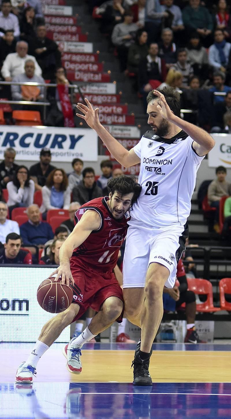 Las mejores imágenes del CAI Zaragoza - Bilbao Basket