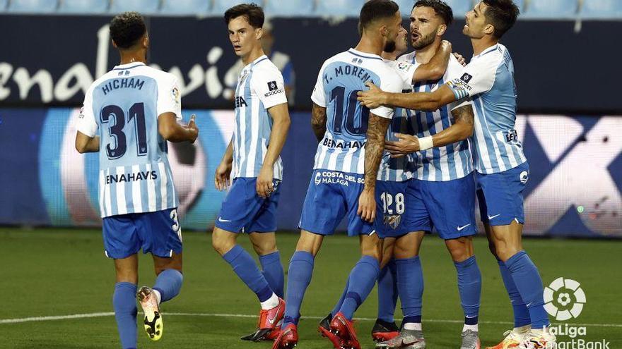 El Málaga CF necesita sumar tres puntos esta noche ante el Girona para subir posiciones en la clasificación.