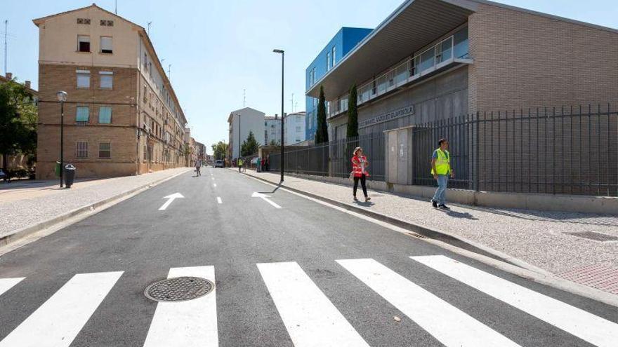 Reabierto el primer tramo de la calle Antonio Leyva tras su renovación