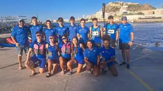 El Club Náutico Santa Eulalia se proclama subcampeón de España de Jóvenes Promesas de kayak de mar