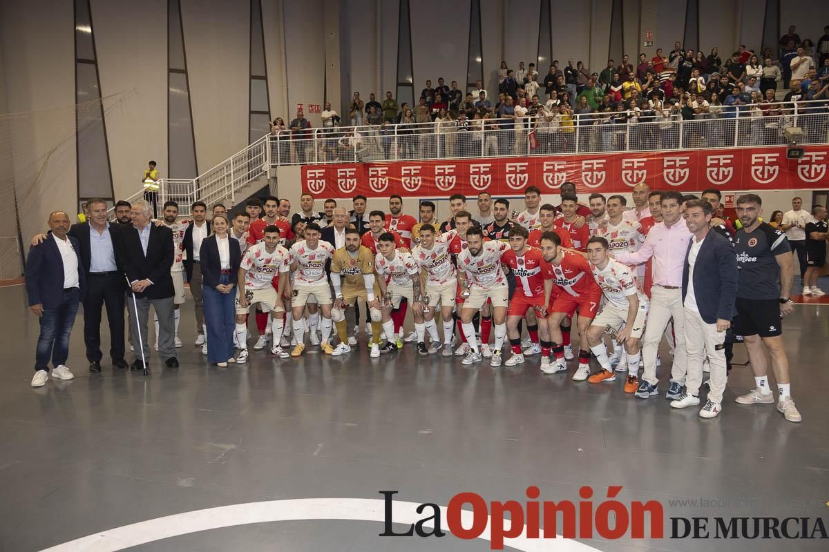 Así se vivió en Cehegín la final de la Copa Presidente de Fútbol Sala