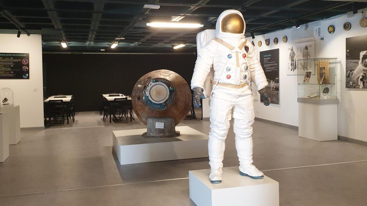 Interior del Museo Lunar en la actualidad.