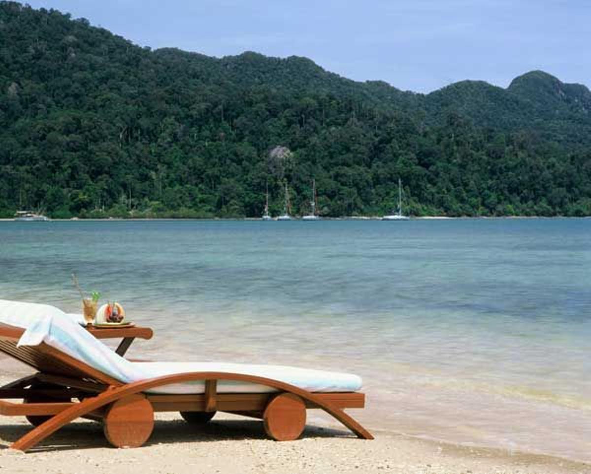 Bahía de Datai en la isla de Langkawi.