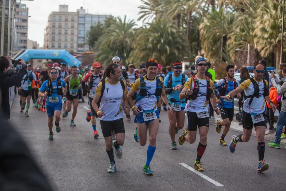 José Antonio Rejano, de Benidorm, fue el primero en completar los 104 kilómetros por el término de Elche