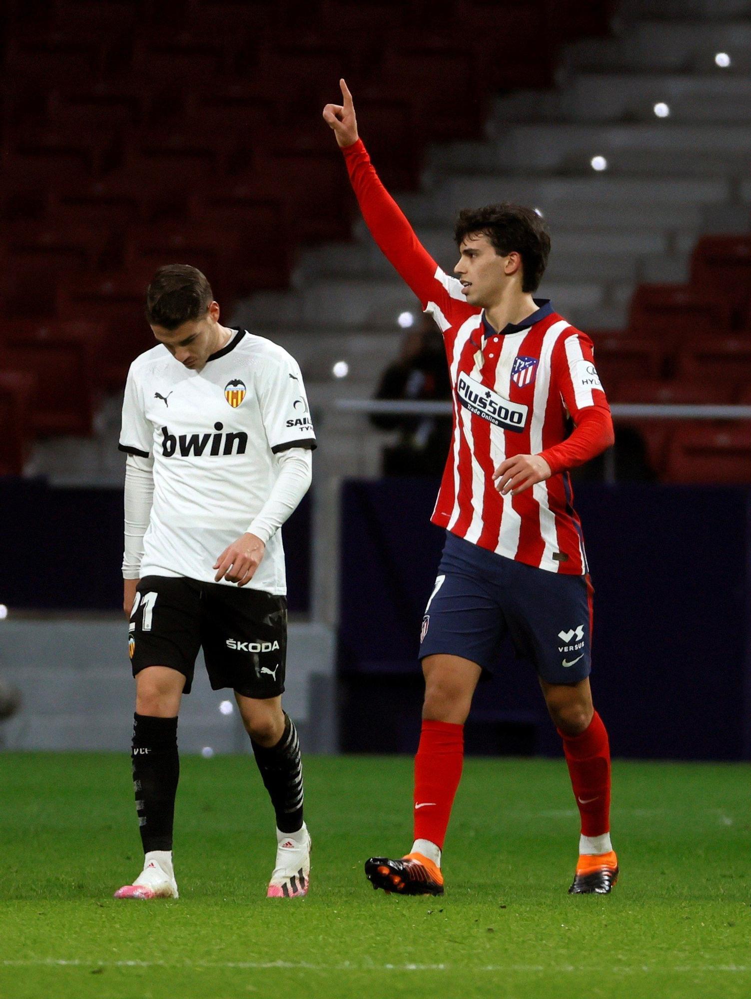 Las imágenes del Atlético de Madrid - Valencia CF