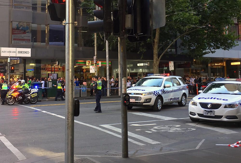 Atropello masivo en Melbourne