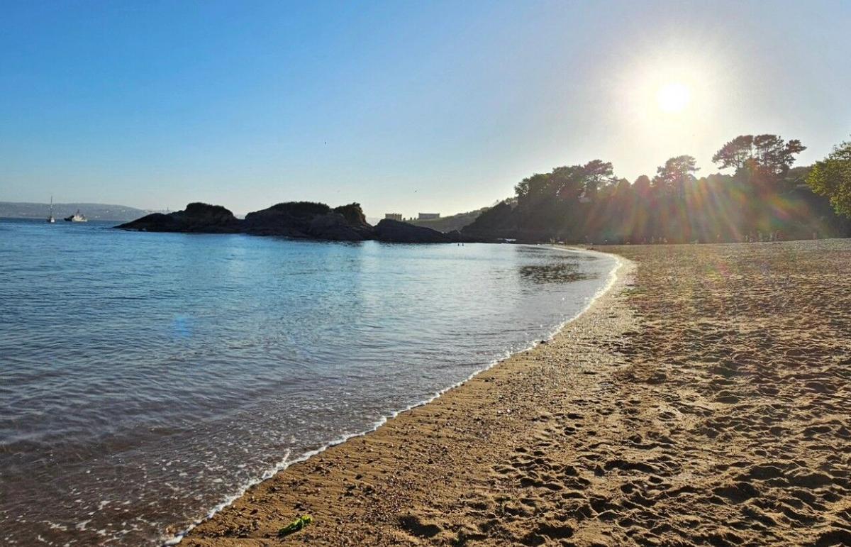 La playa de Espiñeiro, en Oleiros