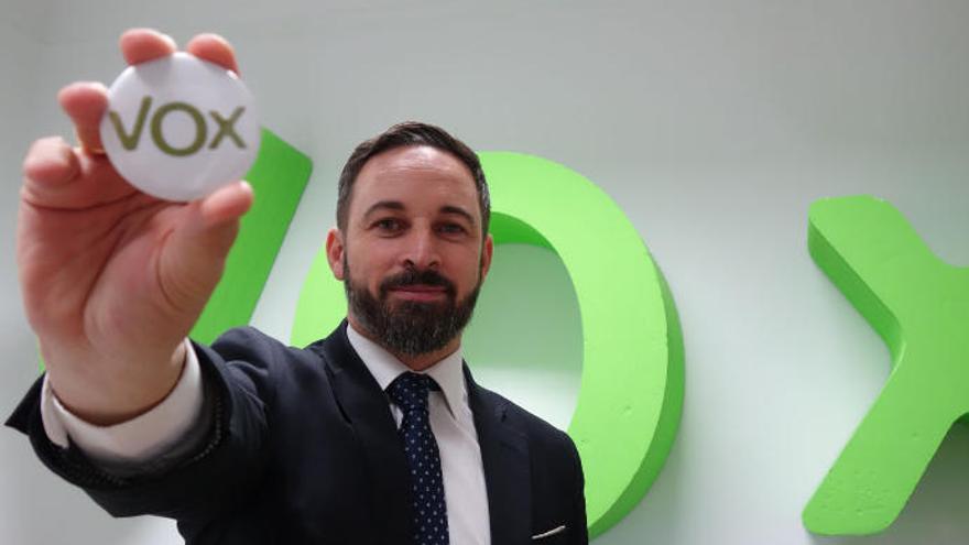 Santiago Abascal, líder de Vox