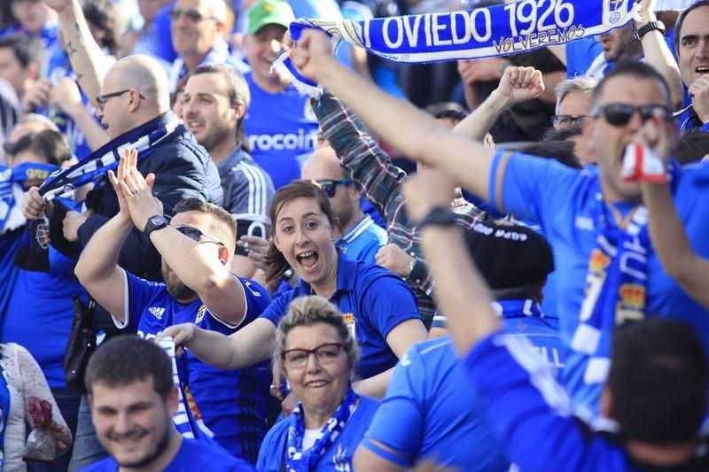 El partido entre el Lugo y el Real Oviedo, en imágenes