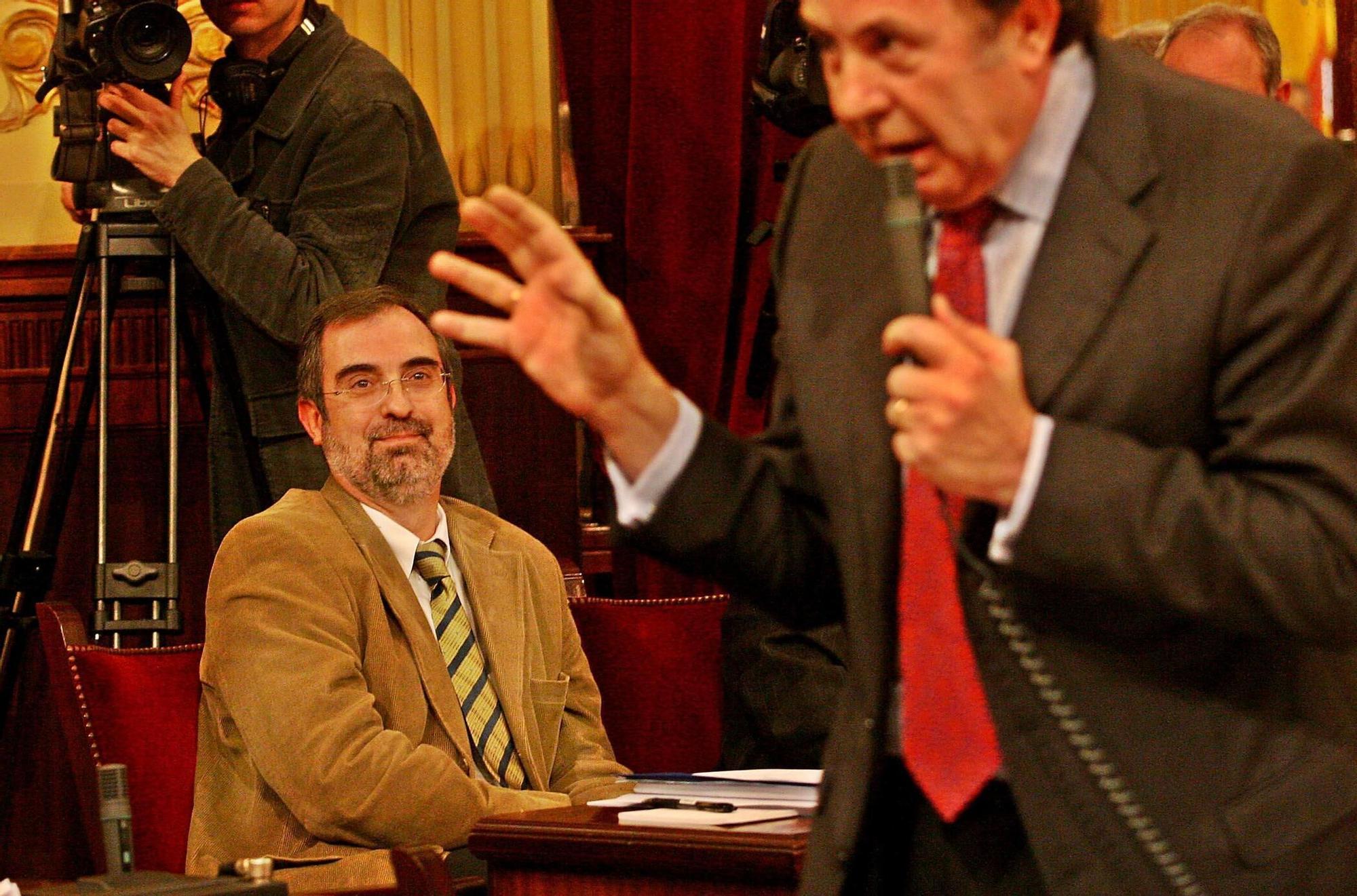Los momentos de la vida política de Pere Sampol