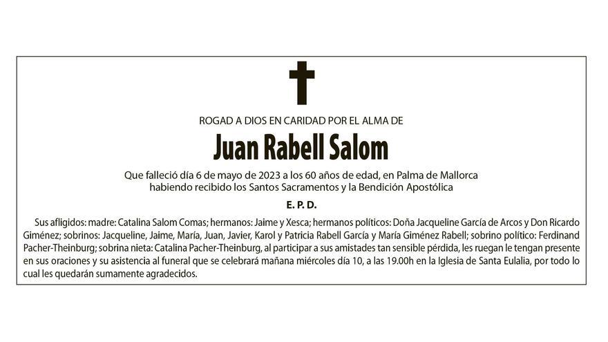 Juan Rabell Salom
