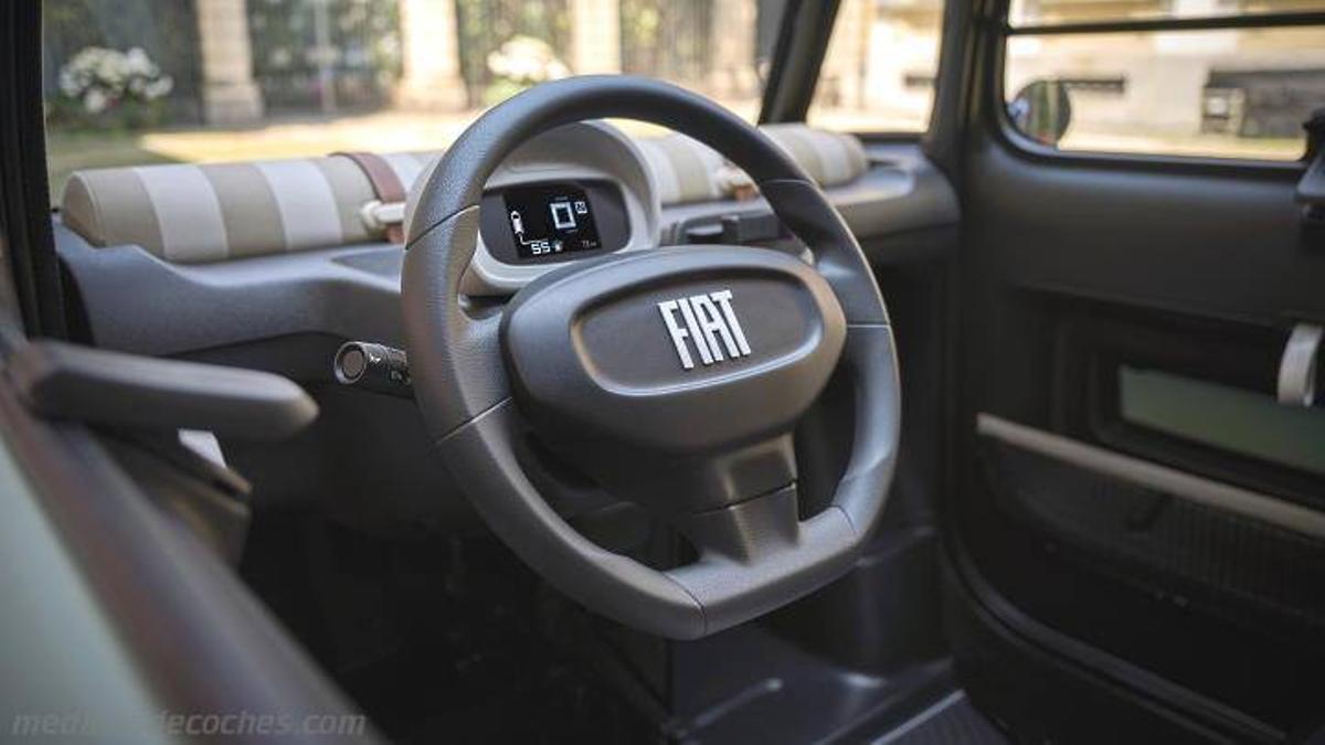 Interior del Fiat Topolino