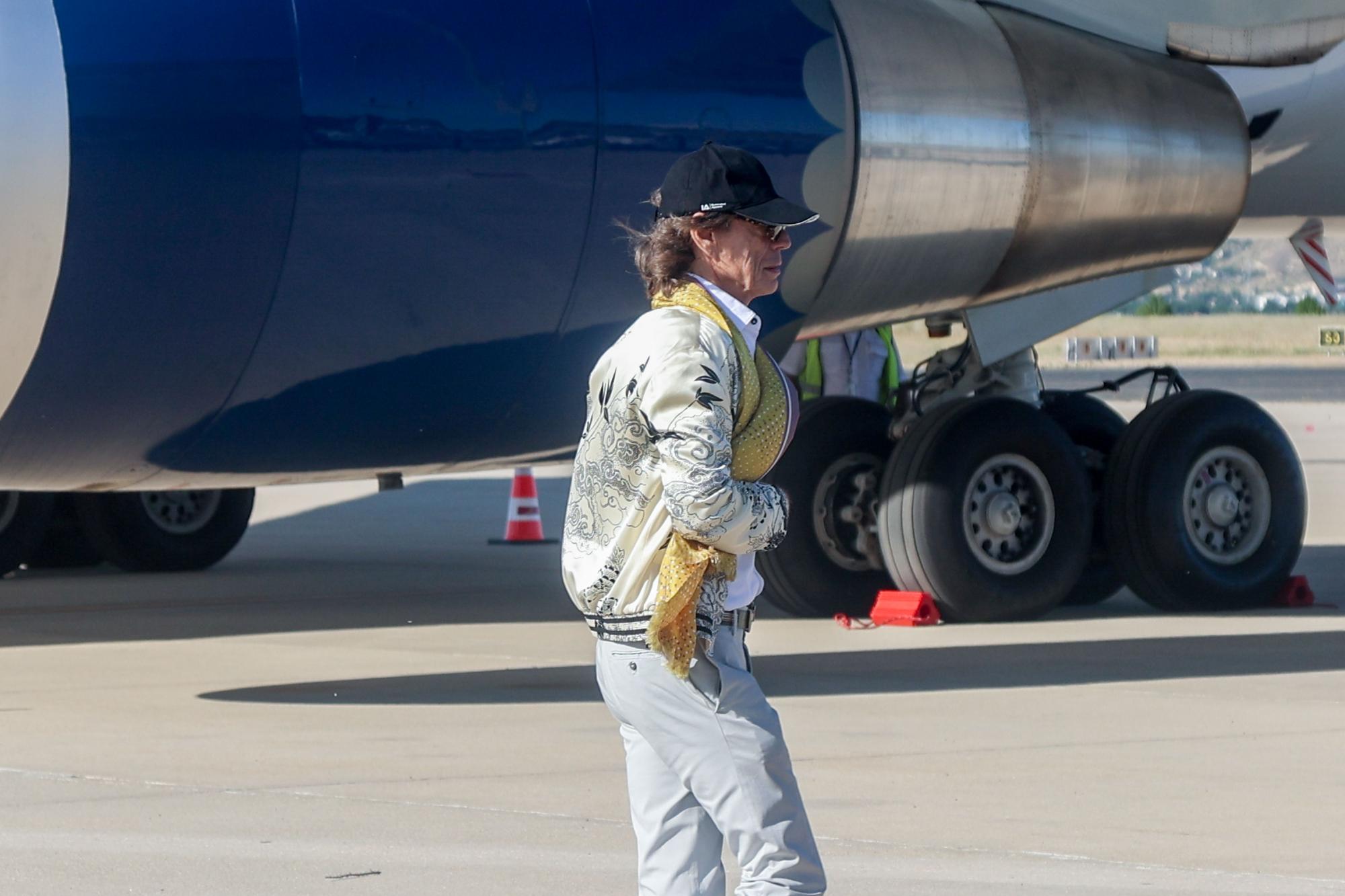 Los Rolling Stones ya están en Madrid