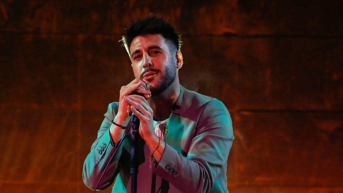 Antonio José, durante un concierto.