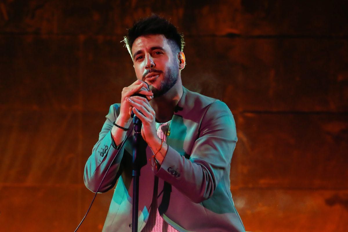 Antonio José, durante un concierto.