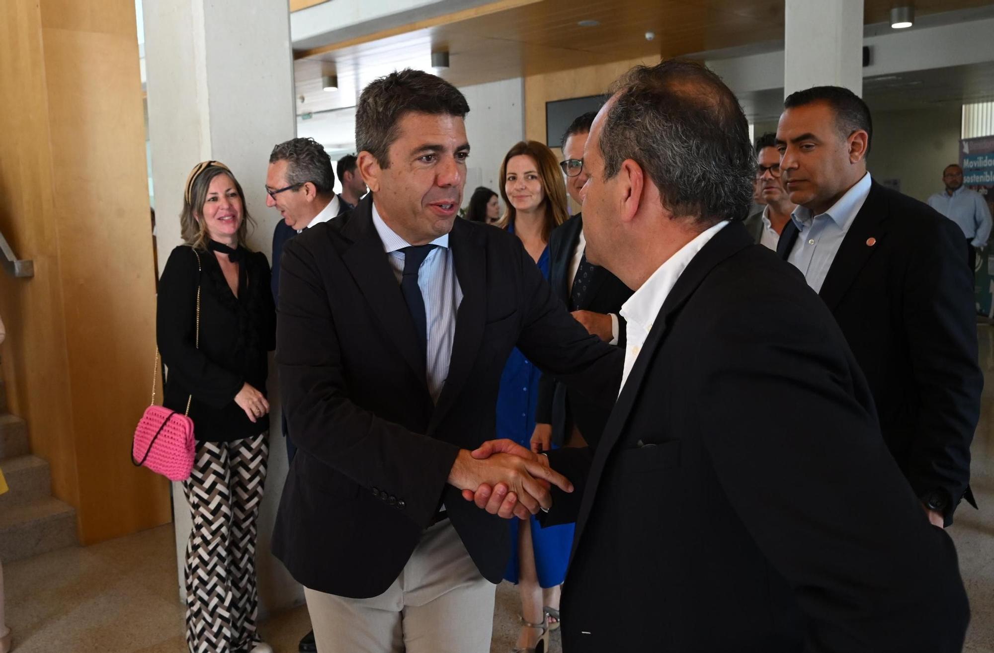 Carlos Mazón celebra el Día de Europa en Benidorm