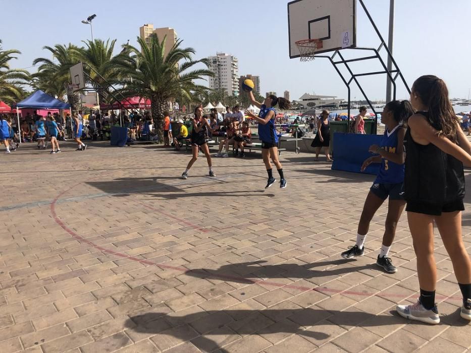 Campeonato de baloncesto 3x3 en La Ribera