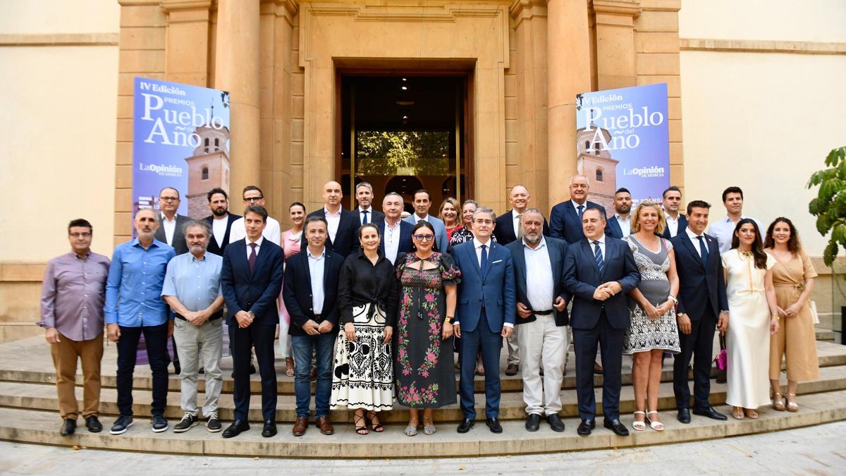 Las imágenes de los Premios Pueblos del Año de la Región en Murcia