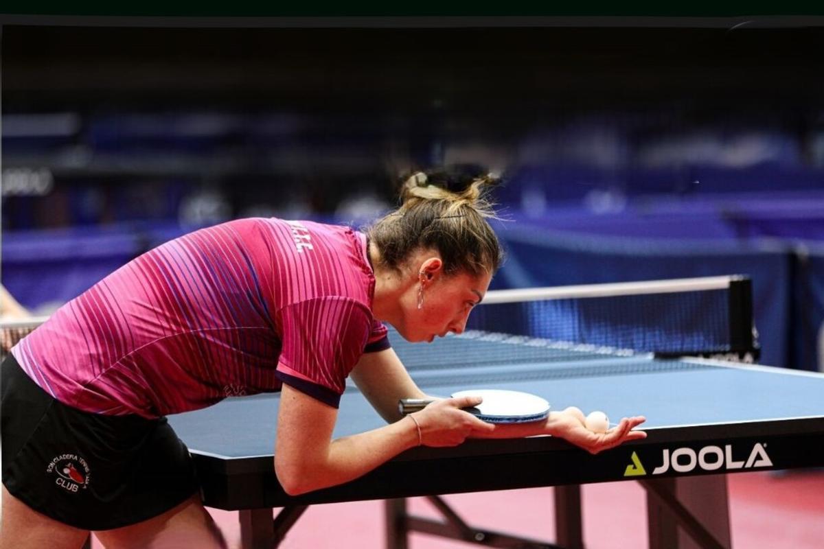 Paulina Chasselin, jugadora francesa del Son Cladera TTC