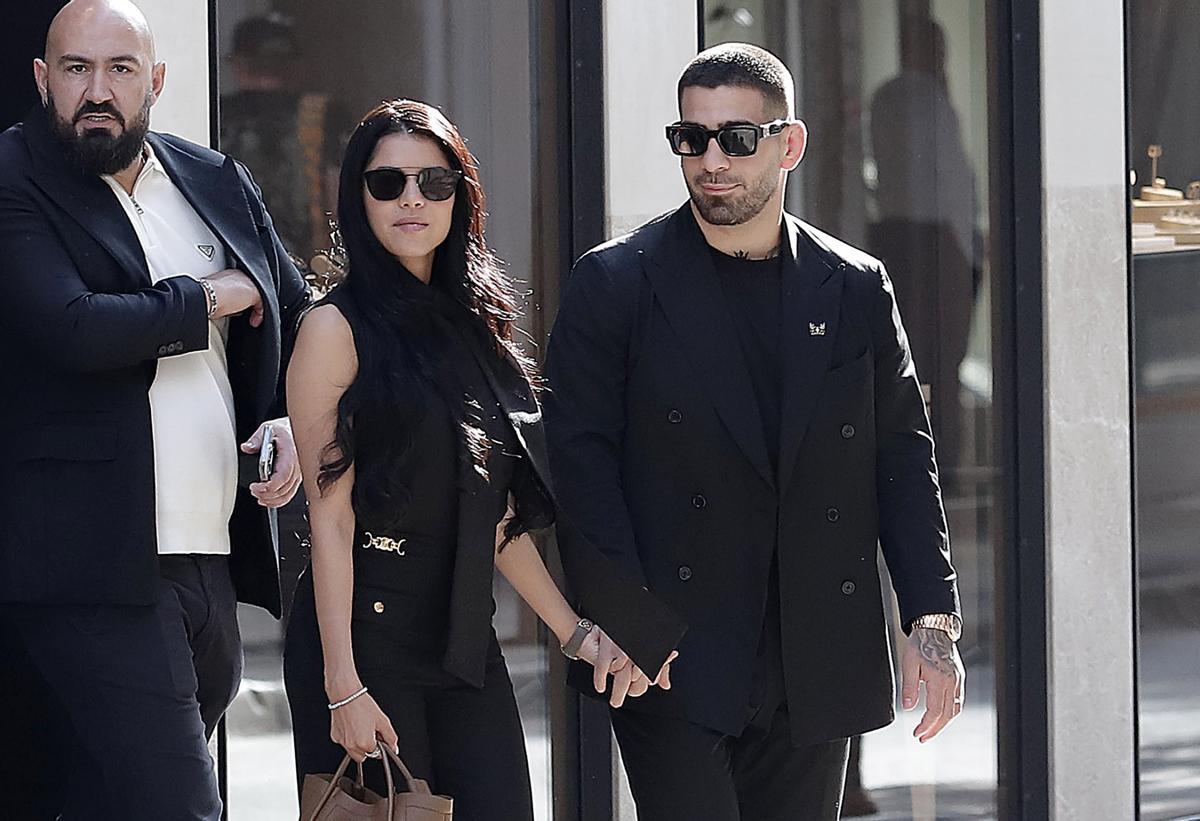 Ilia Topuria y Giorgina Uzcategui