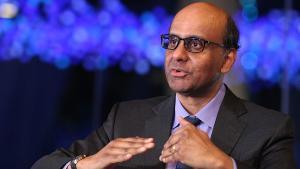  Tharman Shanmugaratnam, presidente de Singapur.