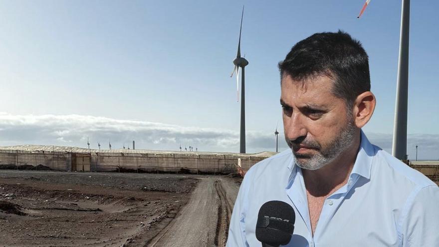 San Bartolomé de Tirajana paraliza las obras del parque eólico de Juan Grande