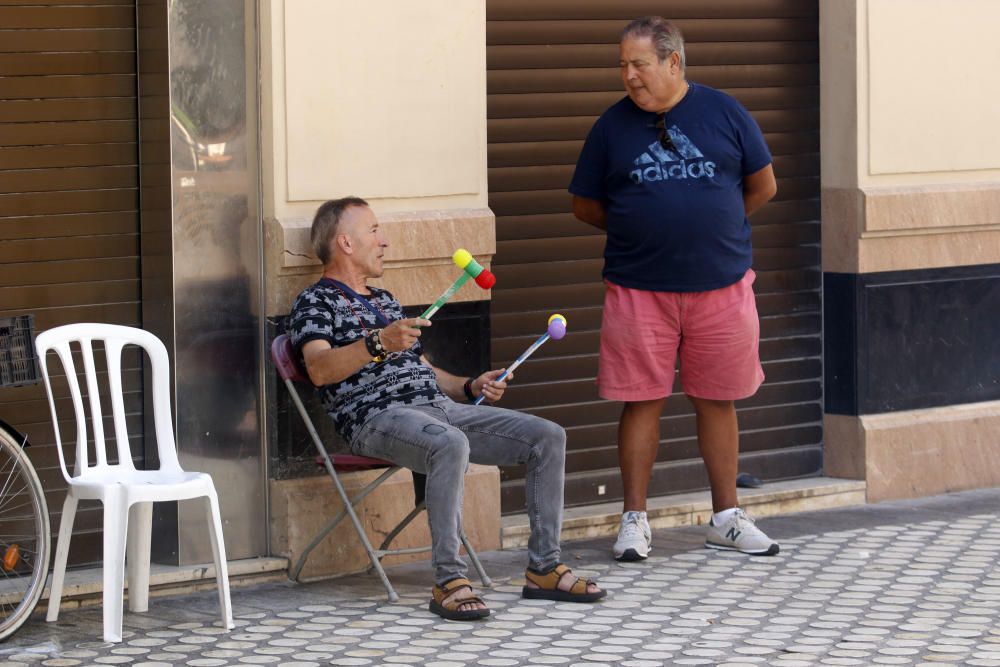 Ambiente en la Feria del Centro este jueves, 22 de agosto