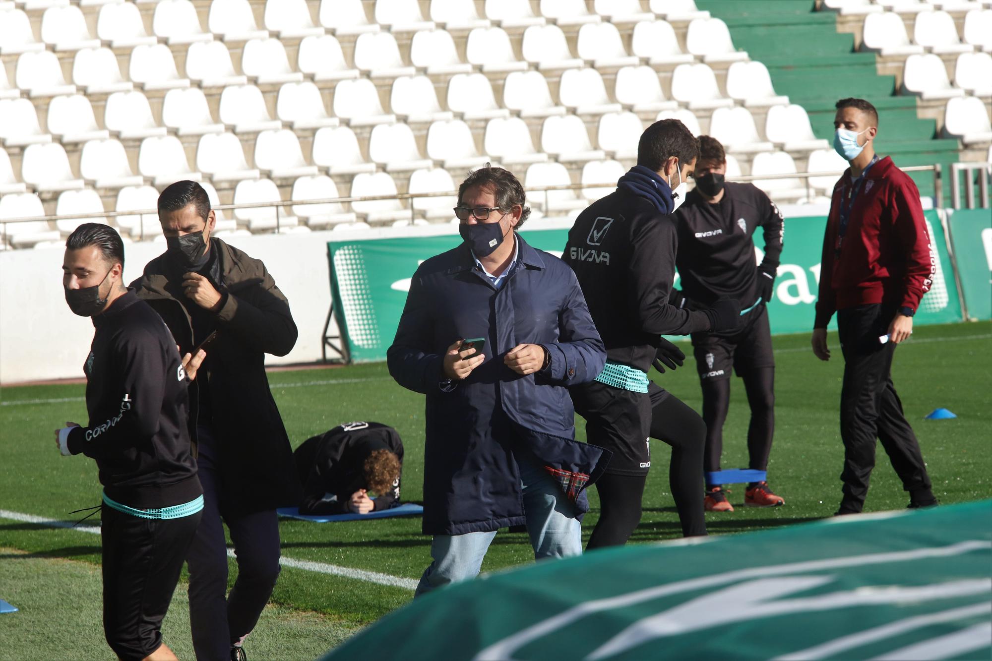 Las imágenes del Córdoba CF en su regreso al trabajo