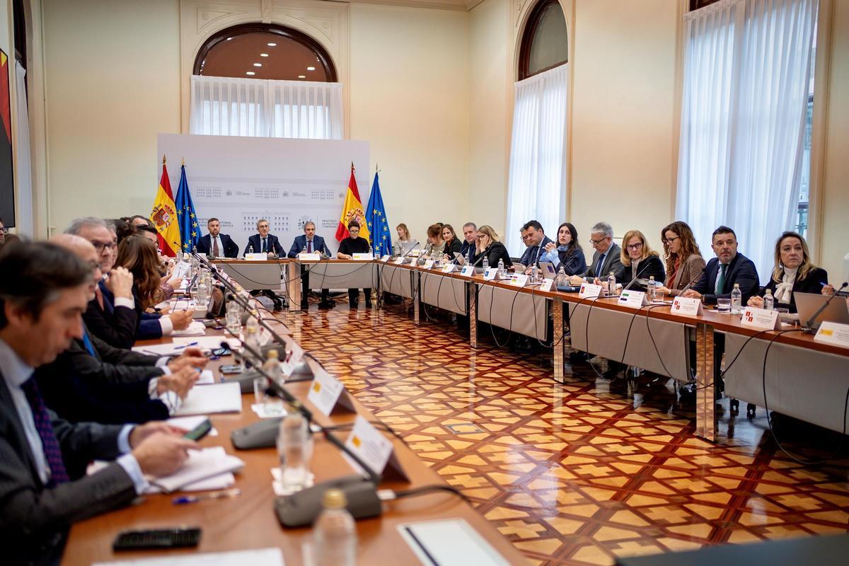 Reunión celebrada este miércoles.