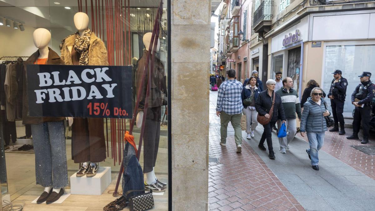 Der Black Friday verlief für die kleineren Geschäfte enttäuschend.