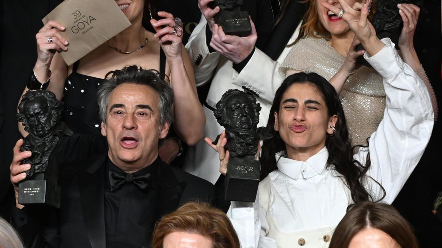 Las imágenes de los ganadores de los Premios Goya 2025
