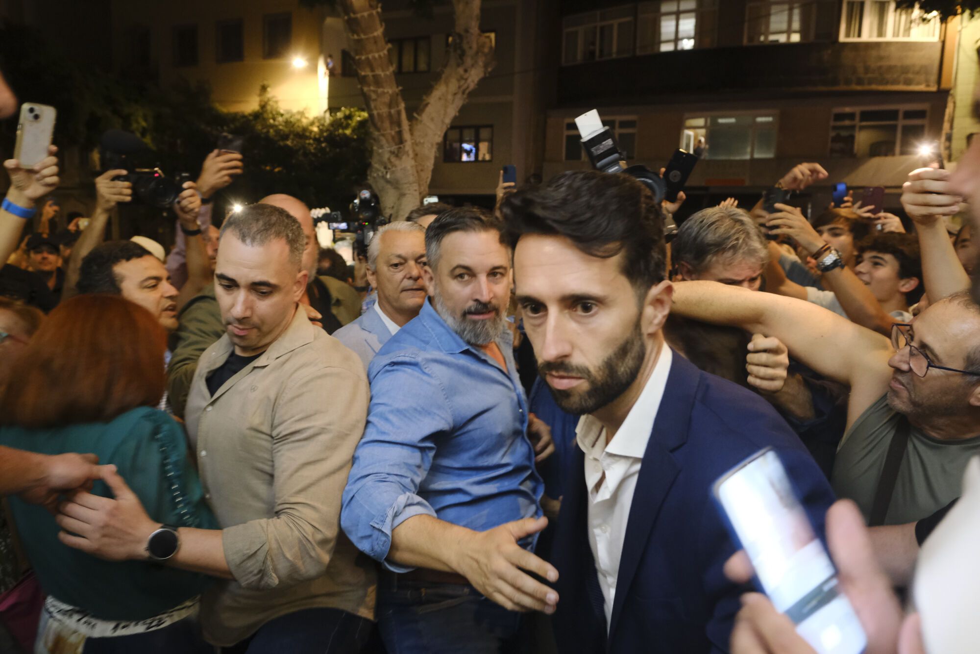 Acto de Santiago Abascal en el Círculo Mercantil