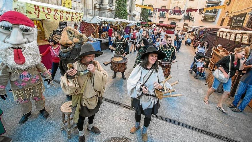 Imagen del mercadillo medieval del festival del año pasado.