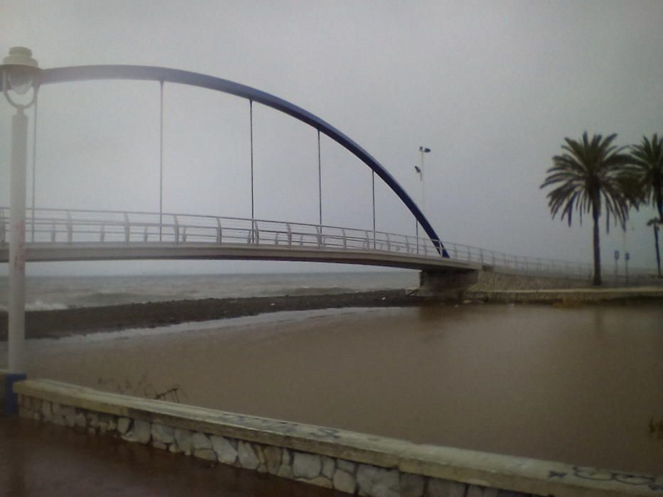 La capital de la Costa del Sol amanece bajo las nubes y con una previsión de lluvias intensas que se quedarán hasta la próxima semana