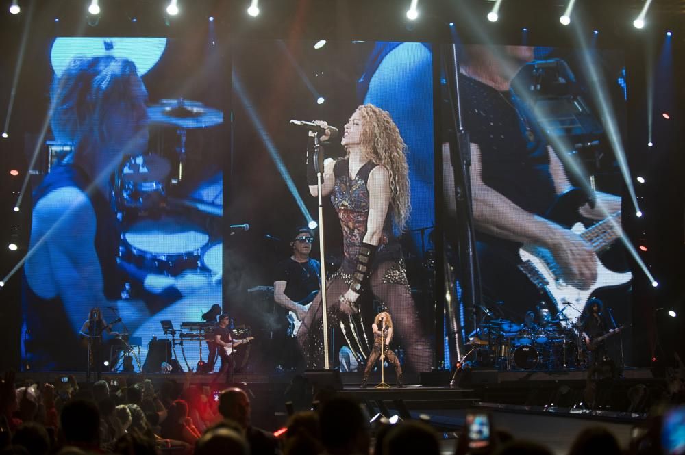 Shakira en A Coruña: concierto en el Coliseum