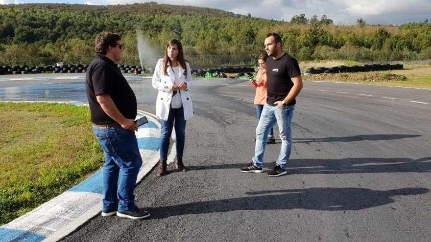 Visita a las instalaciones del circuito para comprobar el estado de la pista.