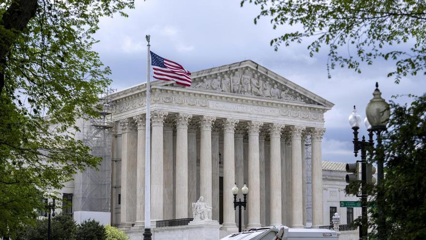 El edificio del Tribunal Supremo de EEUU, en Washington.