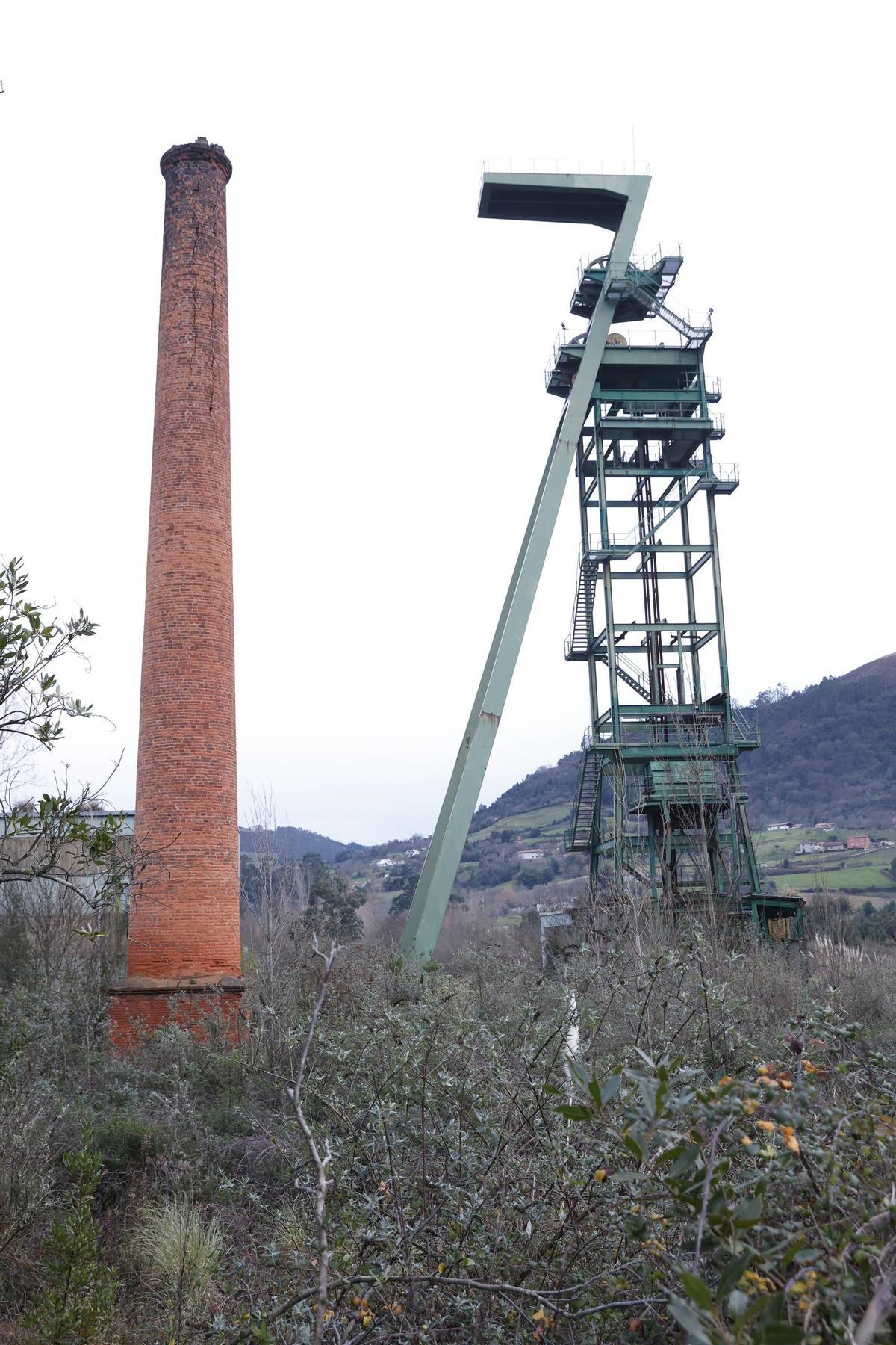 Así están las instalaciones de la mina La Camocha de Gijón (en imágenes)