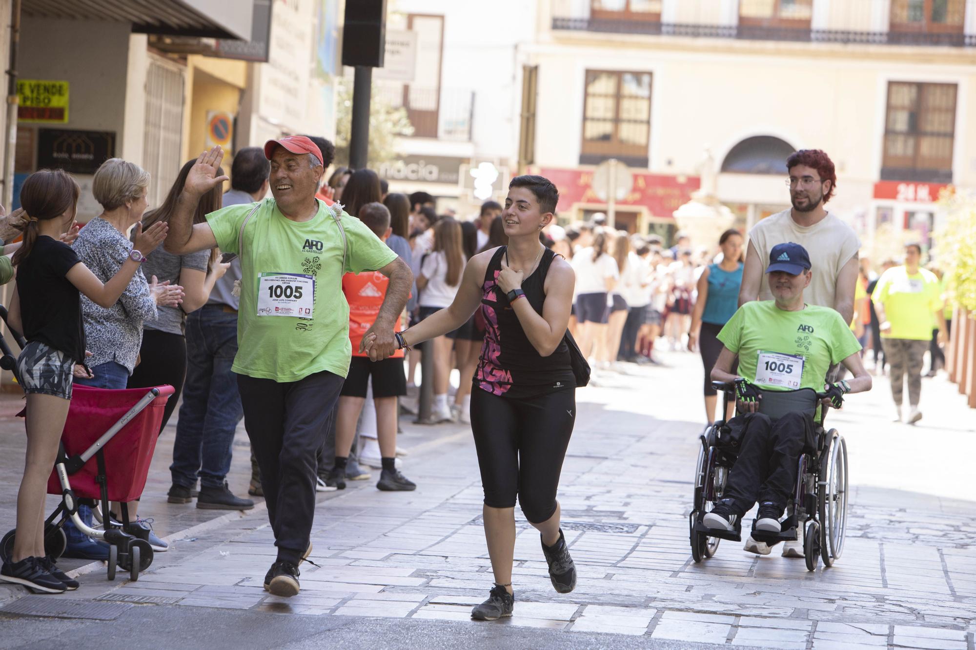 Más de 1.200 personas participan en la XV edición de la carrera de Aspromivise