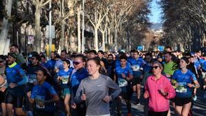 Así ha sido la media maratón de Barcelona. Búscate en las fotos