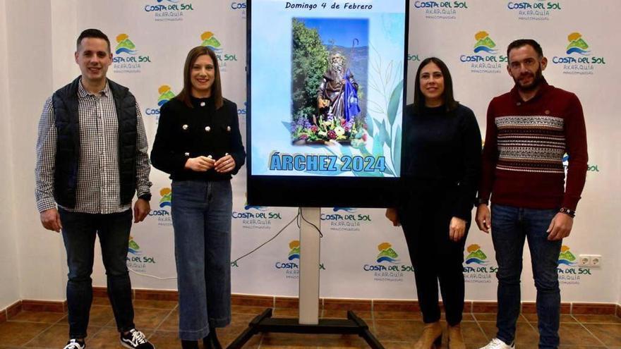 Presentación de la romería de San Antón en Árchez