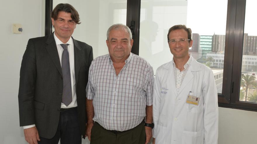 Donato Monopoli, Antonio Rivero y el doctor José Ramón Cano