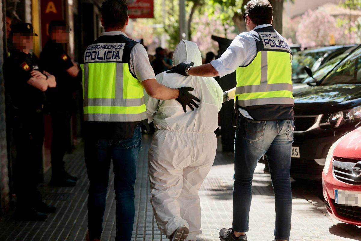 La Policía realiza una reconstrucción del crimen de Pere Garau con la presunta homicida